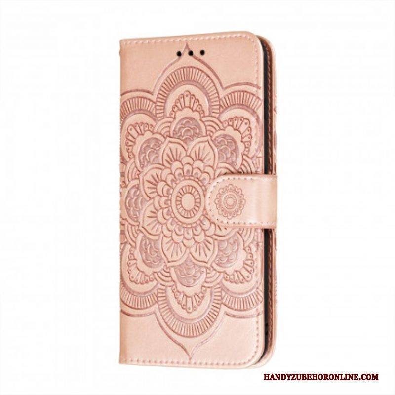 Flip Case Für Samsung Galaxy A52 4G / A52 5G / A52s 5G Vollständiges Mandala