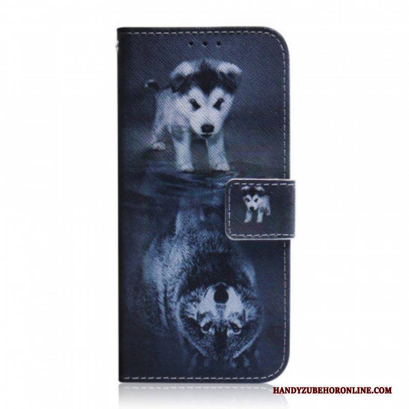 Flip Case Für Samsung Galaxy A53 5G Ernesto Der Wolf
