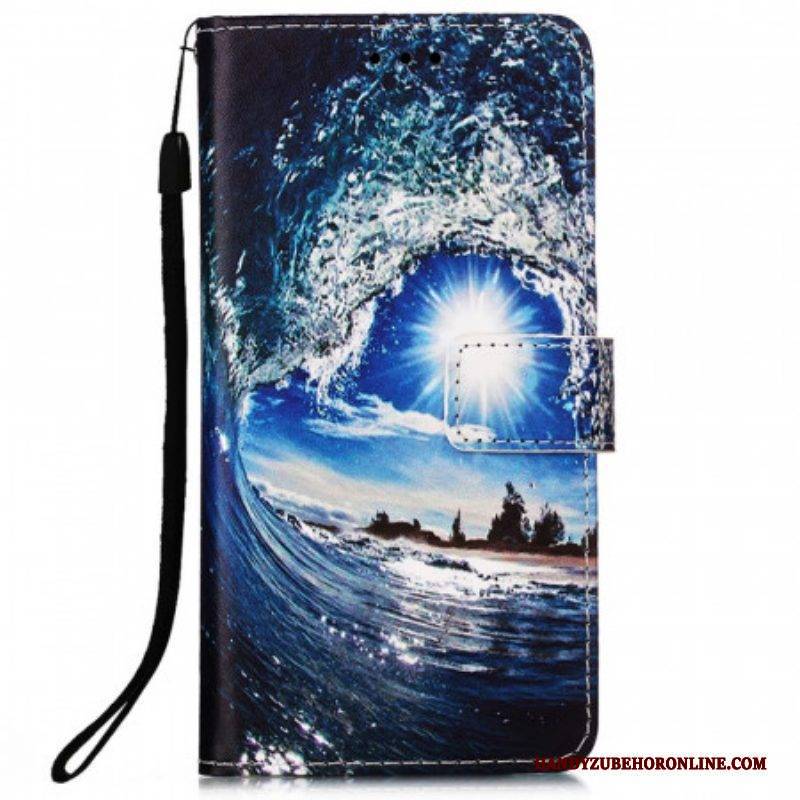 Flip Case Für Samsung Galaxy A53 5G Liebt Die Welle