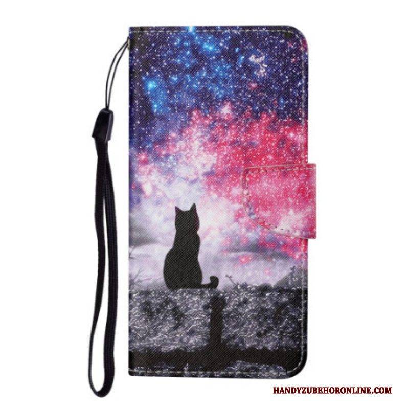 Flip Case Für Samsung Galaxy A54 5G Oberlicht-kat
