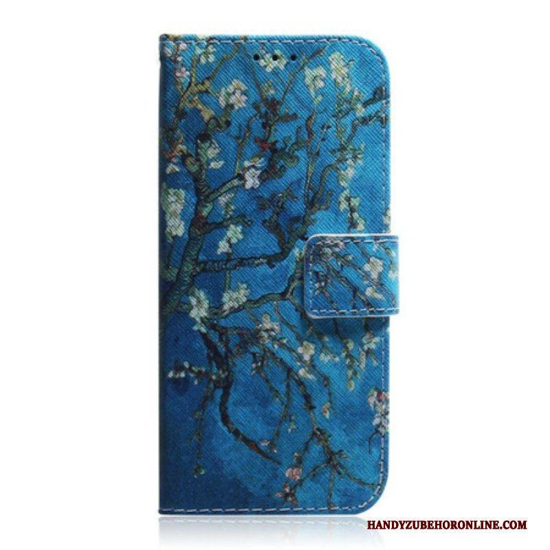 Flip Case Für Samsung Galaxy M21 Blühender Baumzweig