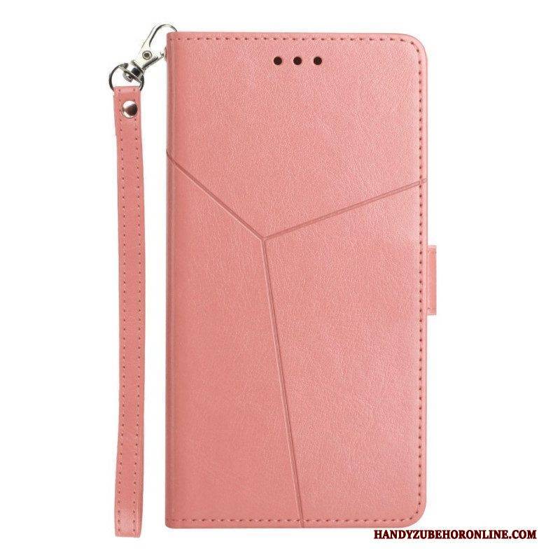 Flip Case Für Samsung Galaxy M23 5G Stil Leder Y-design