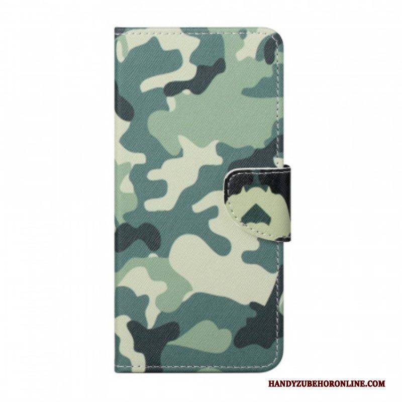 Flip Case Für Samsung Galaxy M23 5G Tarnung