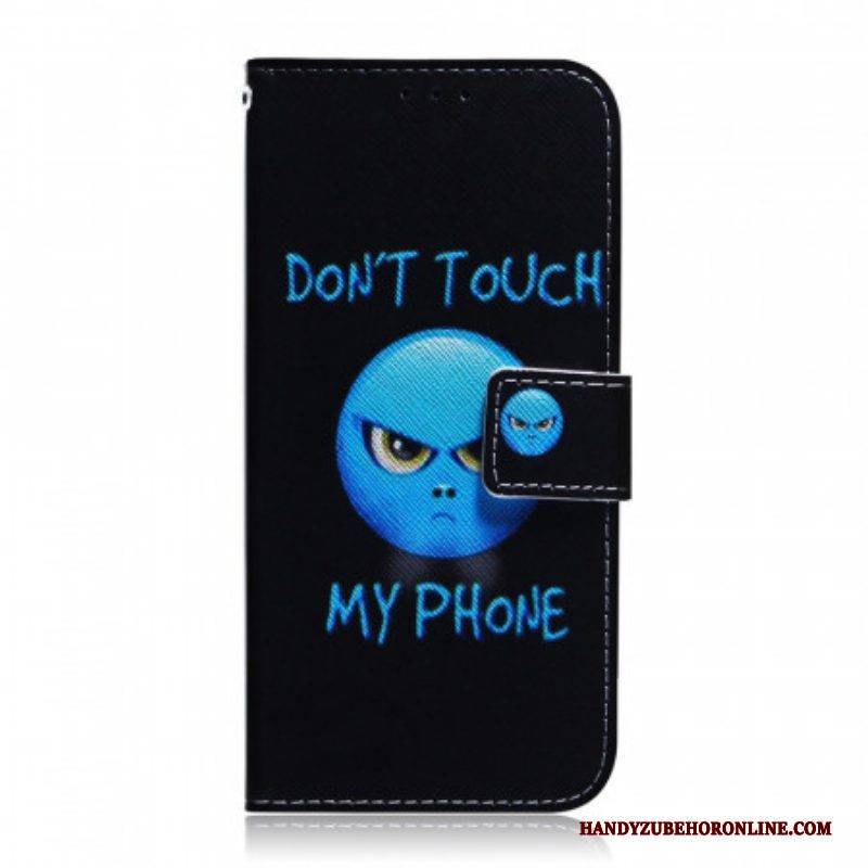 Flip Case Für Samsung Galaxy M32 Emoji-telefon