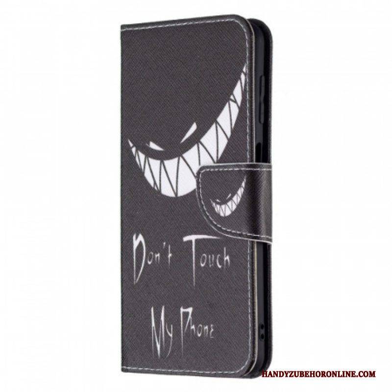 Flip Case Für Samsung Galaxy M32 Teufelstelefon