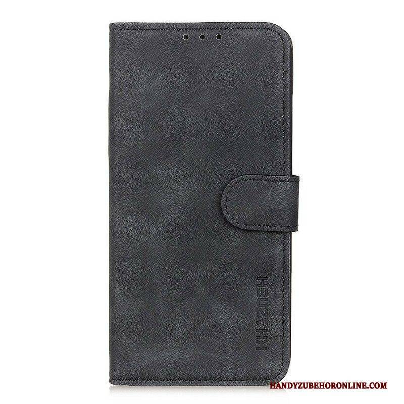 Flip Case Für Samsung Galaxy M51 Khazneh Vintage-ledereffekt