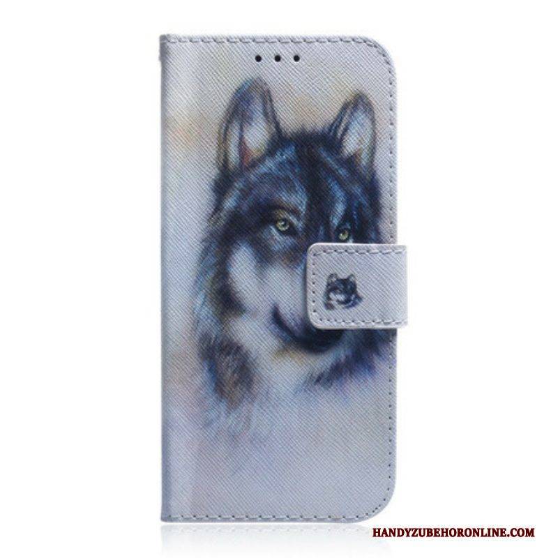 Flip Case Für Samsung Galaxy Note 20 Hunde-look
