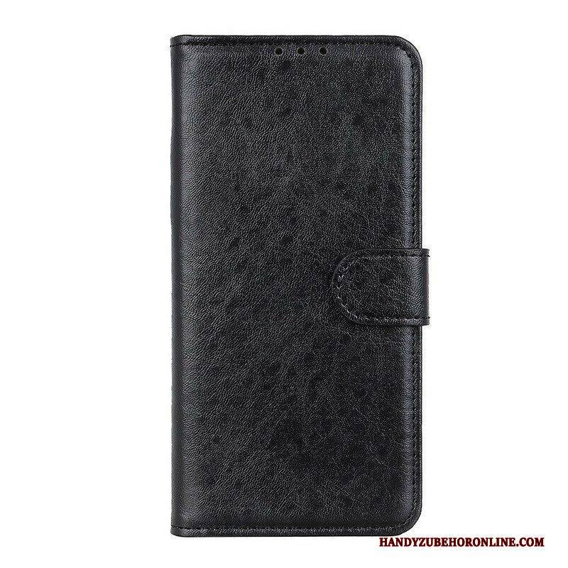 Flip Case Für Samsung Galaxy S20 FE Strukturiertes Kunstleder