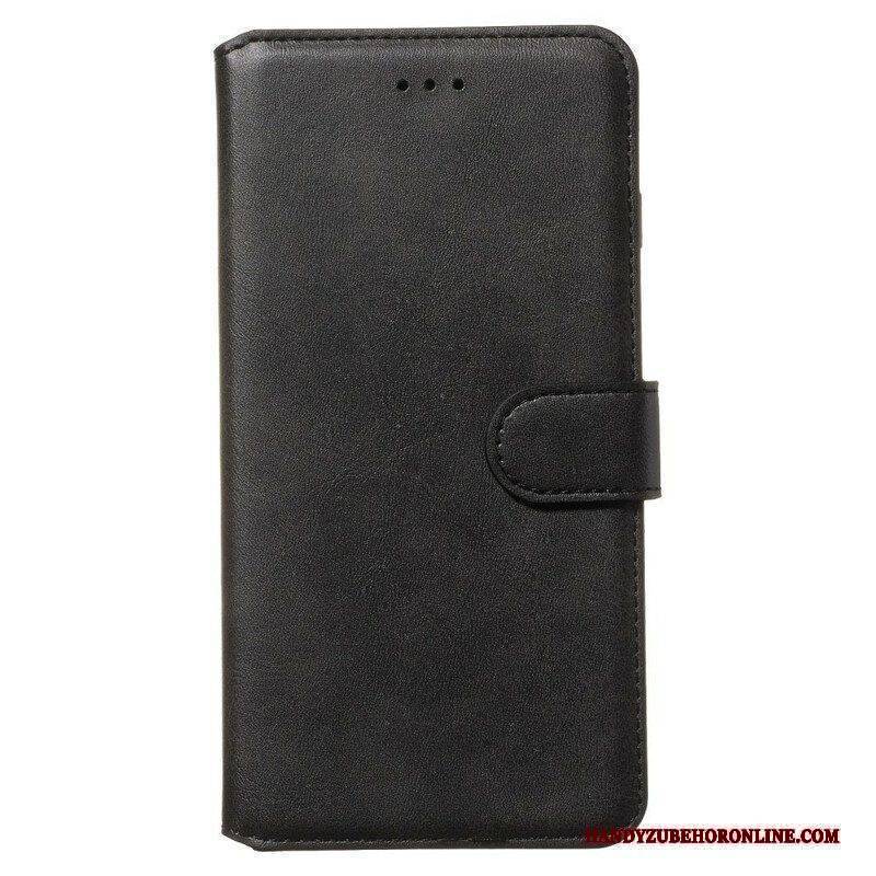 Flip Case Für Samsung Galaxy S20 Plus / S20 Plus 5G Matter Ledereffekt