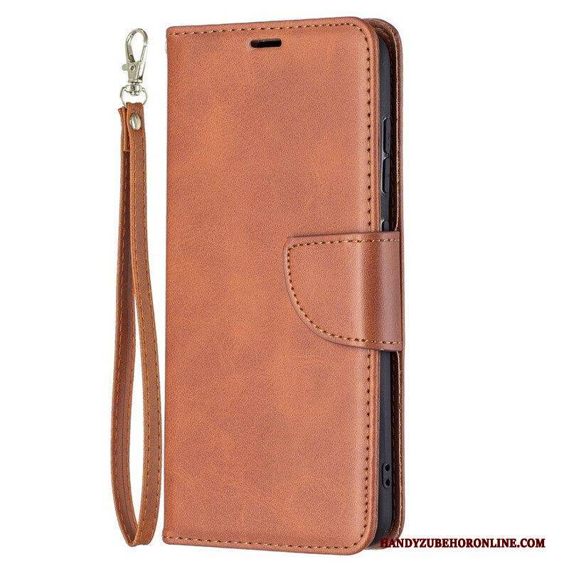Flip Case Für Samsung Galaxy S21 FE Flip Case Glatte Klappe Schräg