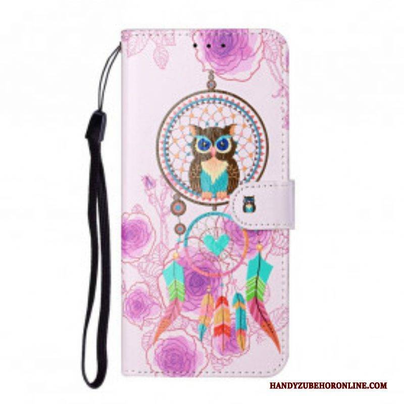 Flip Case Für Samsung Galaxy S21 Ultra 5G Königseule