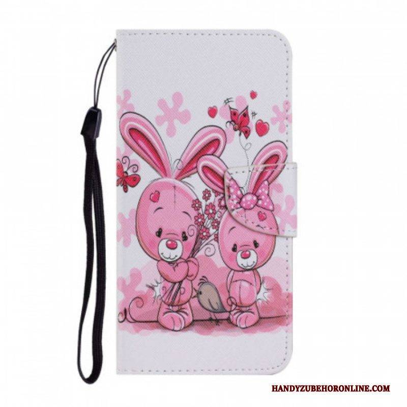 Flip Case Für Samsung Galaxy S22 Plus 5G Kaninchen