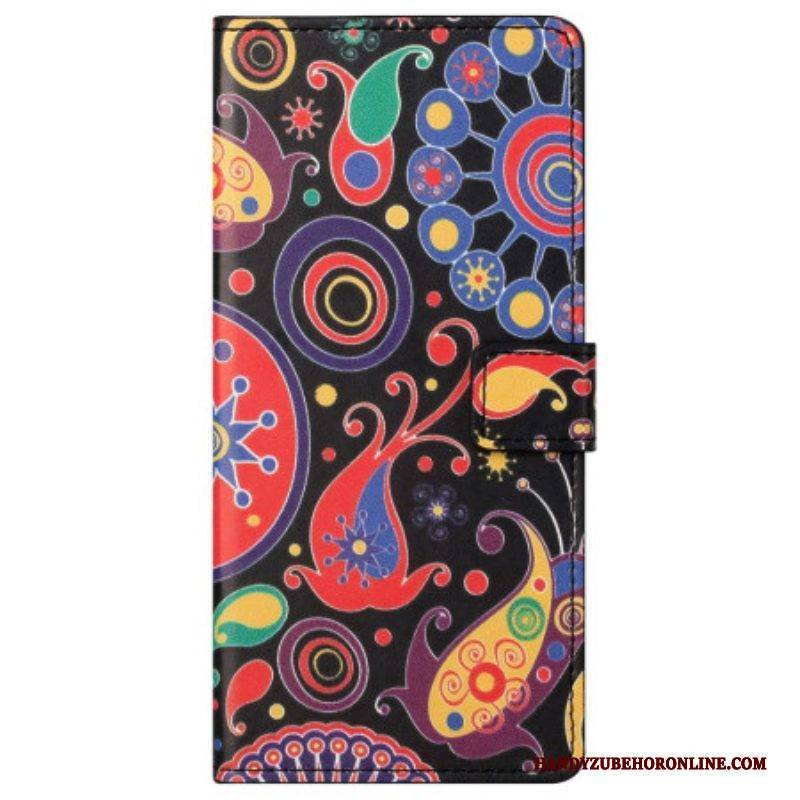 Flip Case Für Samsung Galaxy S23 Plus 5G Paisley