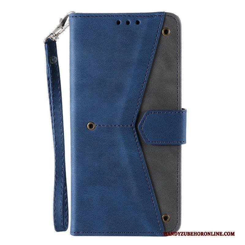 Flip Case Für Samsung Galaxy S23 Ultra 5G Hautberührende Nähte