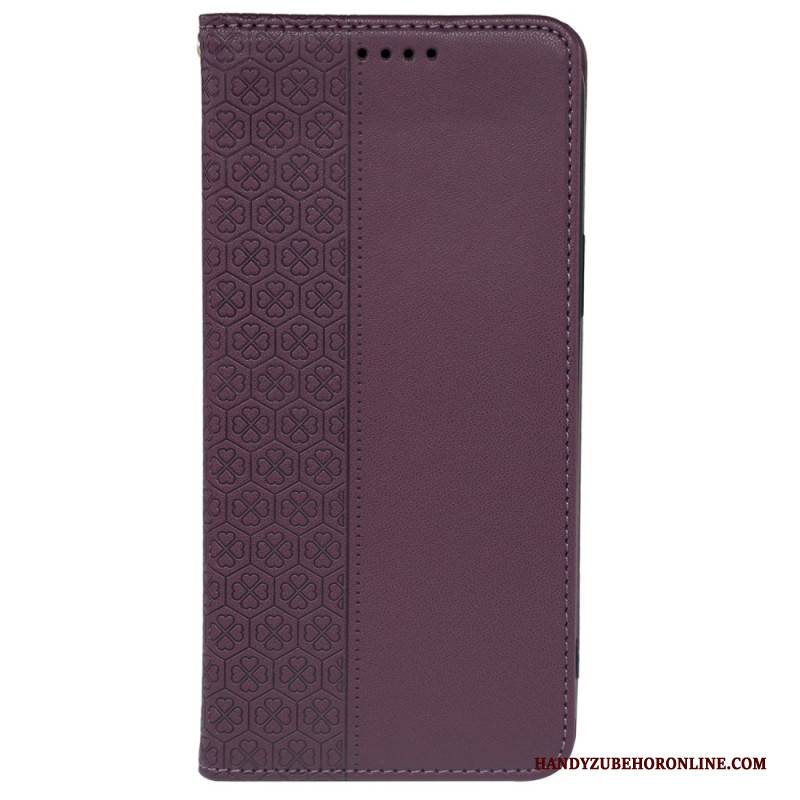 Flip Case Für Samsung Galaxy S26 Vierblättriges Kleeblatt