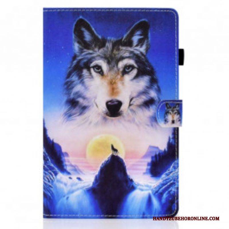Flip Case Für Samsung Galaxy Tab A7 (2020) Bergwolf