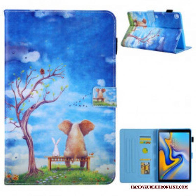 Flip Case Für Samsung Galaxy Tab A7 (2020) Freunde