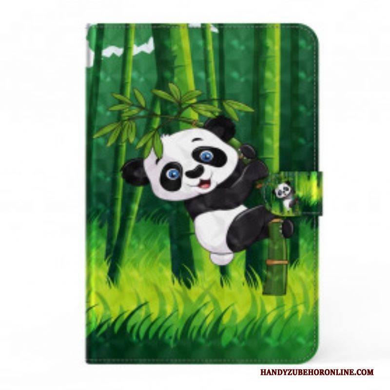 Flip Case Für Samsung Galaxy Tab A7 (2020) Lichtfleck-panda