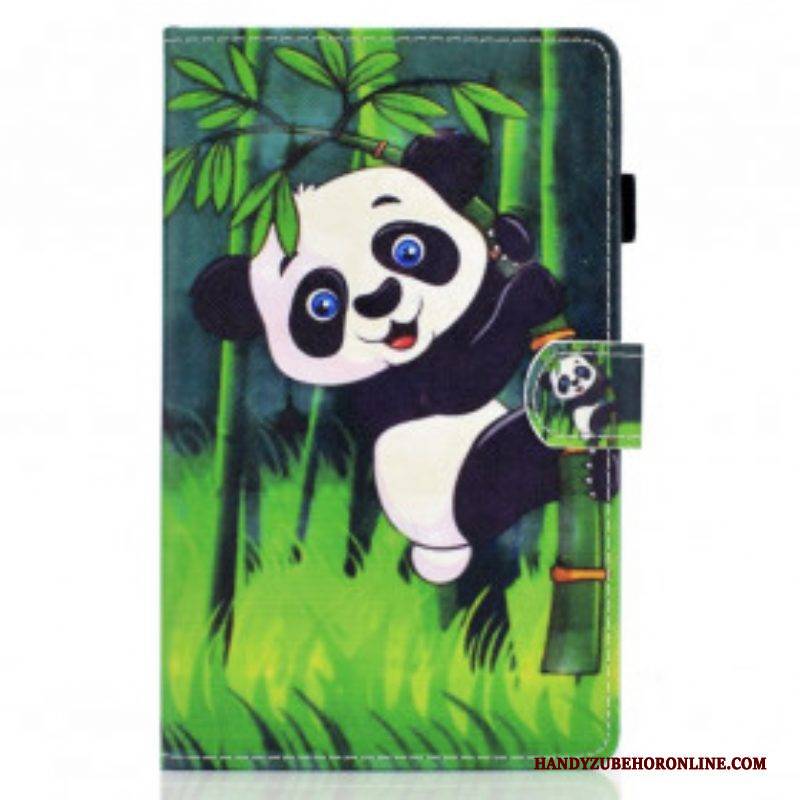 Flip Case Für Samsung Galaxy Tab A7 (2020) Panda