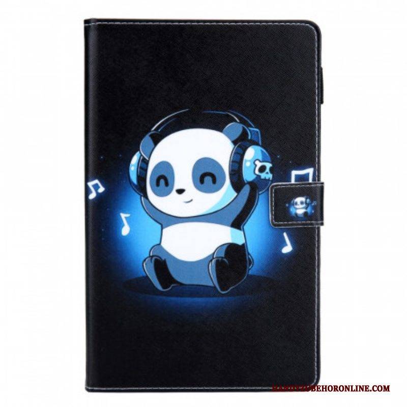Flip Case Für Samsung Galaxy Tab A8 (2021) Funkiger Panda