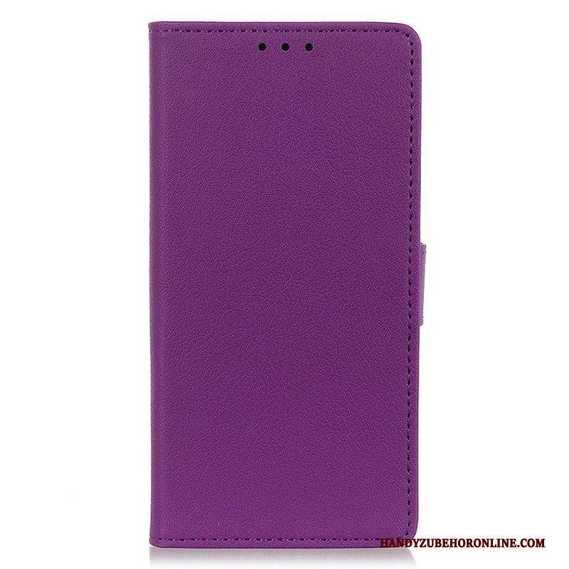 Flip Case Für Sony Xperia Pro-I Klassischer Ledereffekt