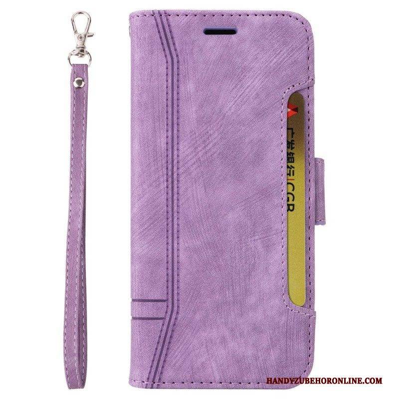 Flip Case Für Vivo Y16 Betopnice Kartenhalter Vorne