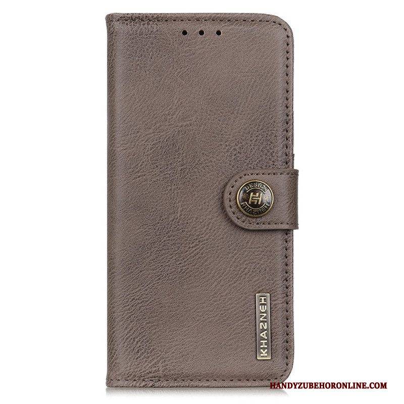 Flip Case Für Vivo Y76 5G Kunstleder Khazneh