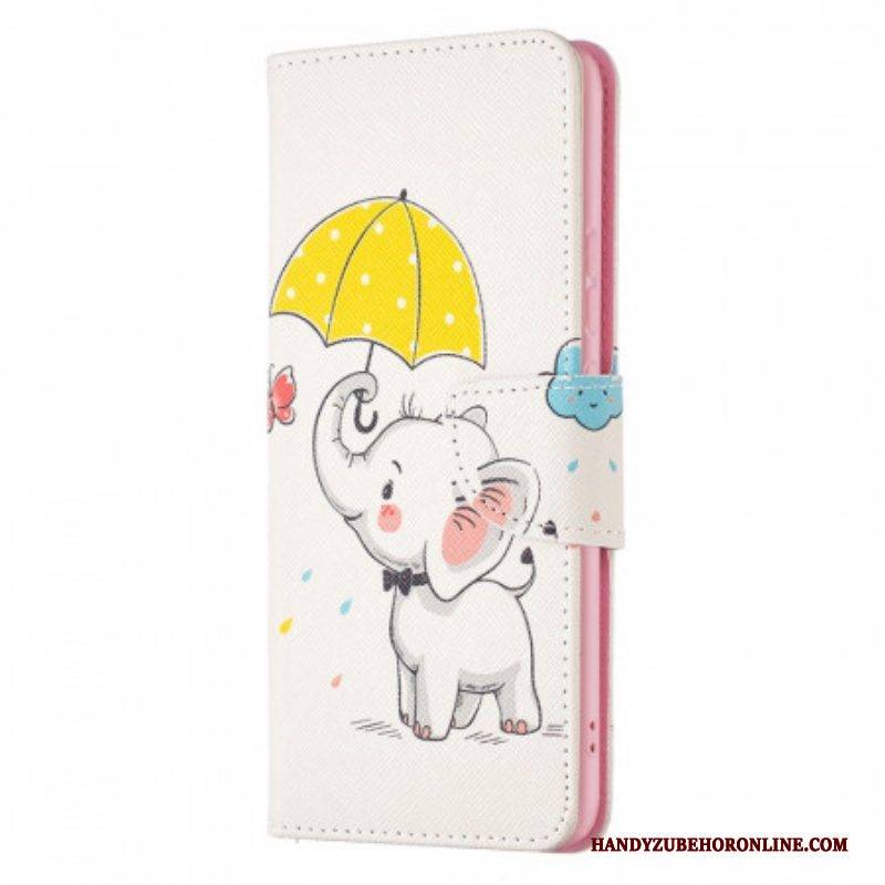 Flip Case Für Xiaomi 12 / 12X Baby Elefant