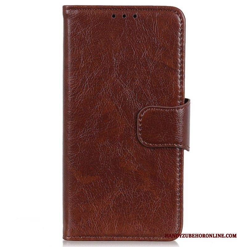 Flip Case Für Xiaomi 13 Lite Gespaltenes Nappaleder