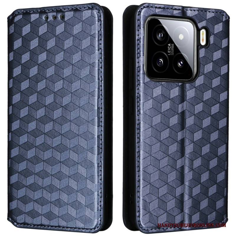 Flip Case Für Xiaomi 15 Pro 3d-muster
