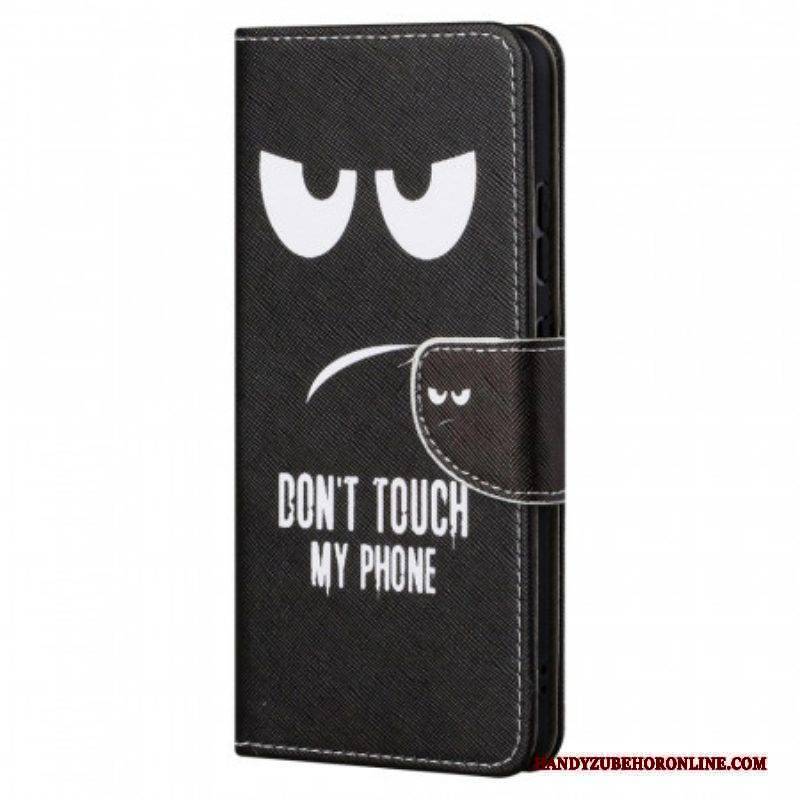 Flip Case Für Xiaomi Redmi Note 11 Pro / 11 Pro 5G Berühren Sie Nicht Mein Telefon