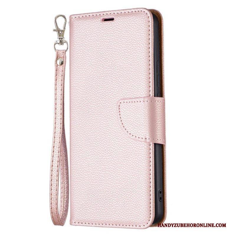 Flip Case Für Xiaomi Redmi Note 11 Pro Plus 5G Litschi-schrägverschluss