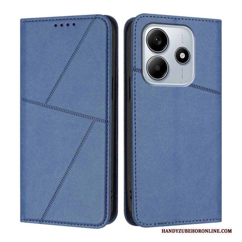 Flip Case Für Xiaomi Redmi Note 14 5g Linien