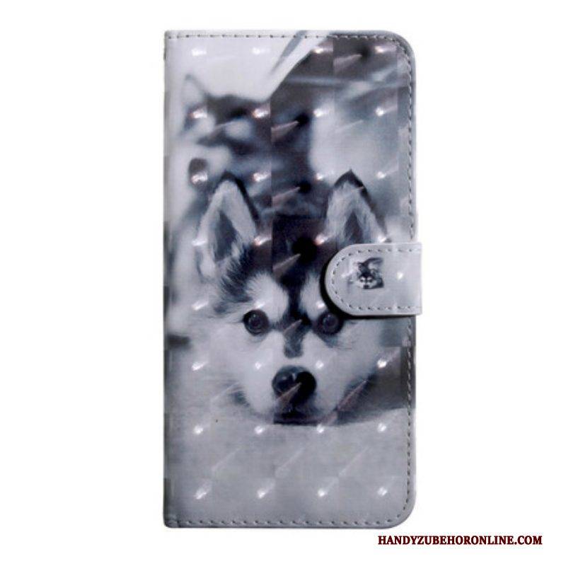 Flip Case Für iPhone 13 Mini Lichtfleck Gustave Der Hund