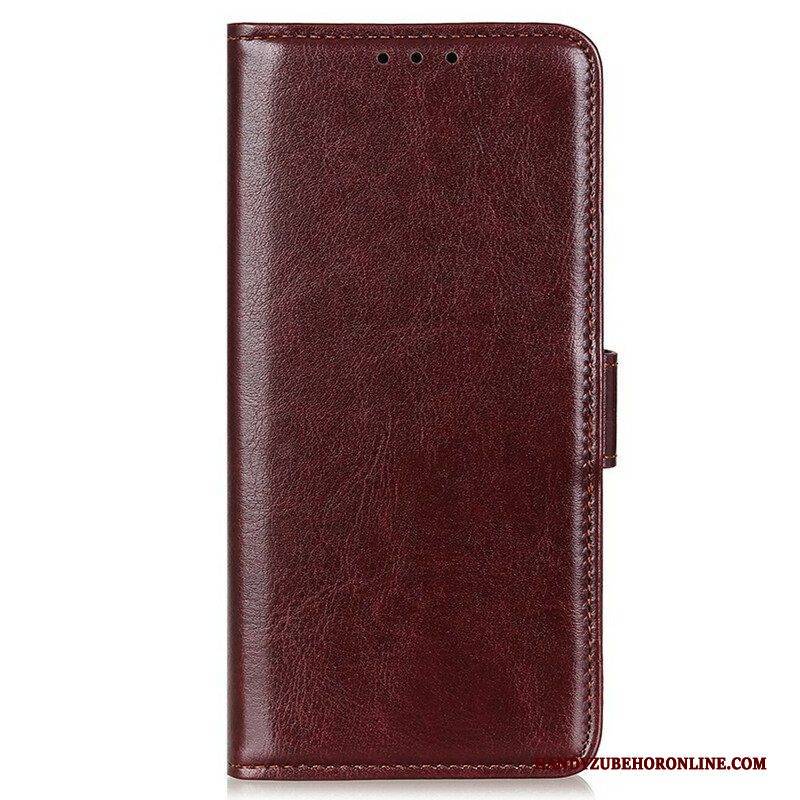 Flip Case Für iPhone 13 Pro Max Finesse Aus Kunstleder