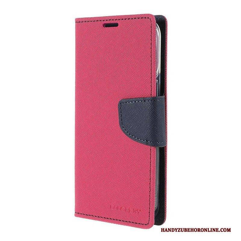 Flip Case Für iPhone 13 Pro Zweifarbiger Mercury Goospery