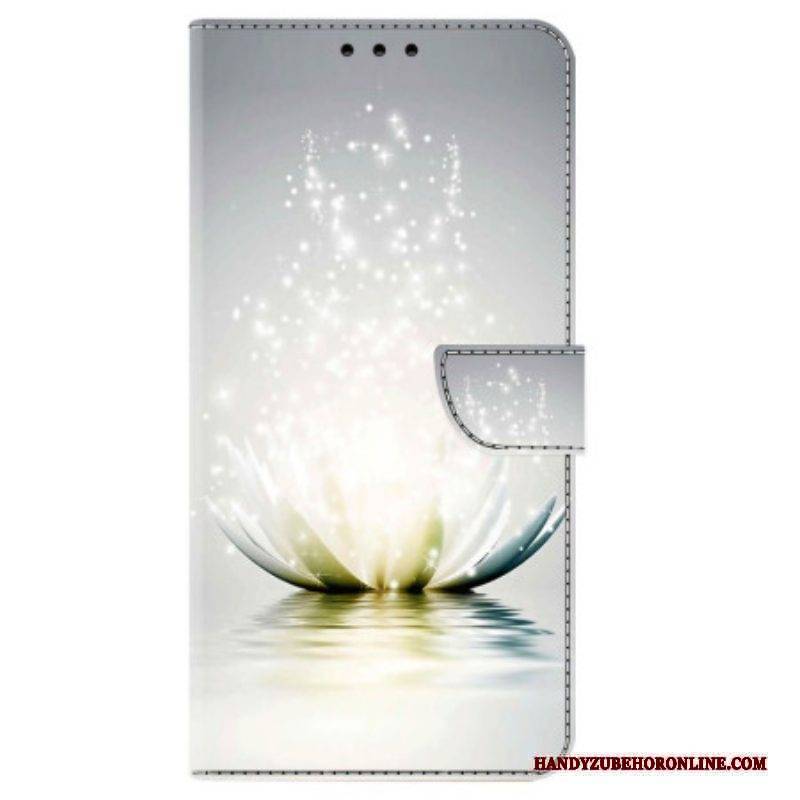 Flip Case Für iPhone 15 Pro Lotus