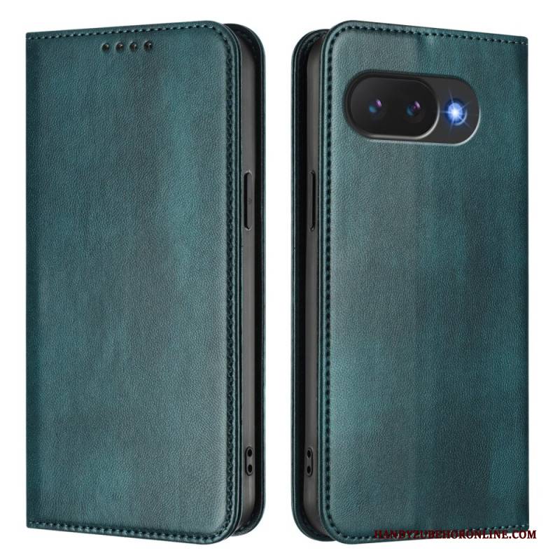 Flip Case Google Pixel 10a Rfid-schutz Und Retro-textur