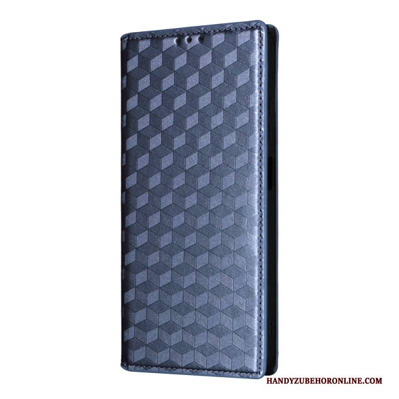 Flip Case Realme 14x 5g Rautenmuster