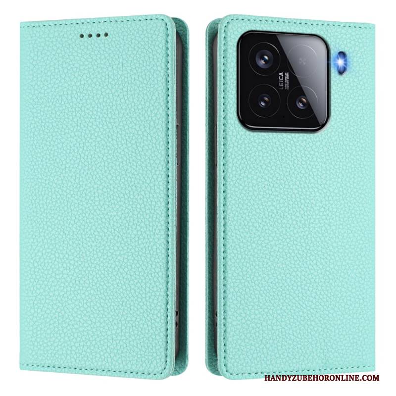 Flip Case Xiaomi 15 Handyhülle Rfid-blockierende Lederoptik