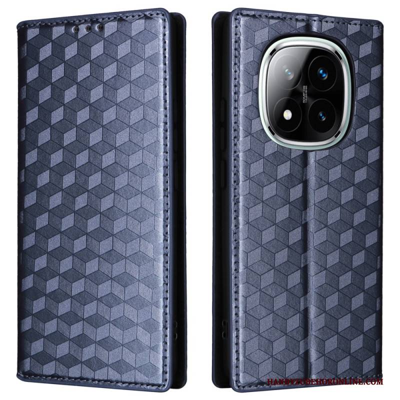 Flip Case Xiaomi Redmi Note 14 Pro 4g Handyhülle 3d-diamanten