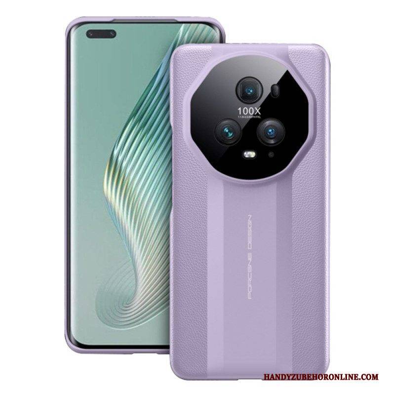 Handyhülle Für Honor Magic 5 Pro Stil: Leder-eleganz