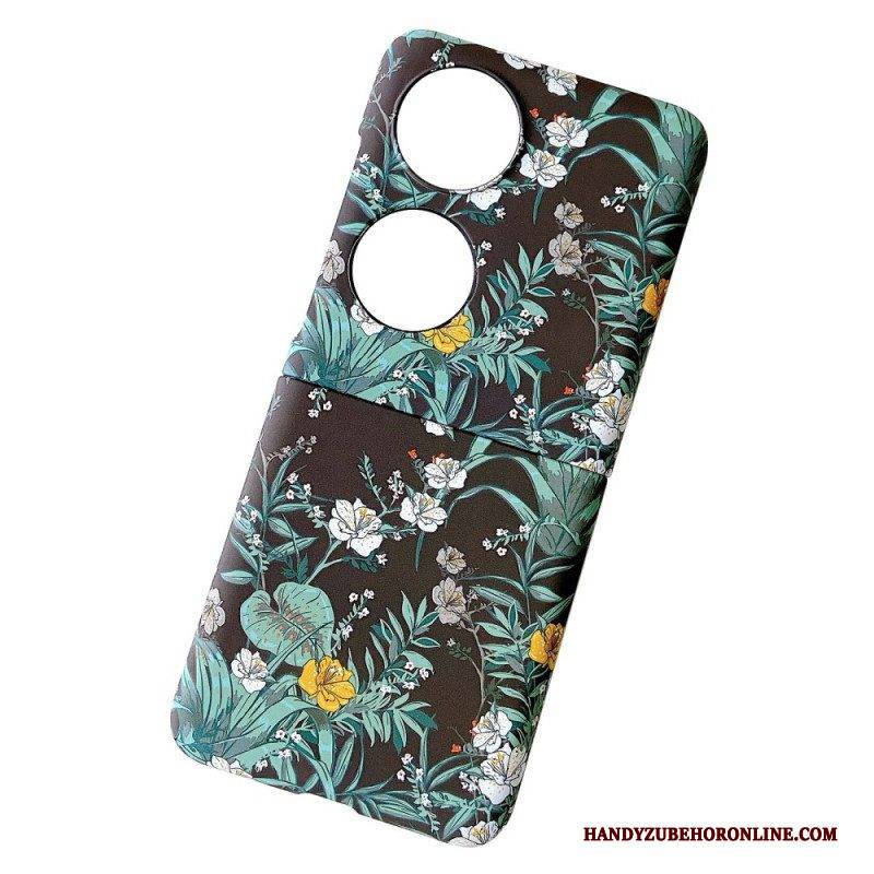 Handyhülle Für Huawei P50 Pocket Blumen