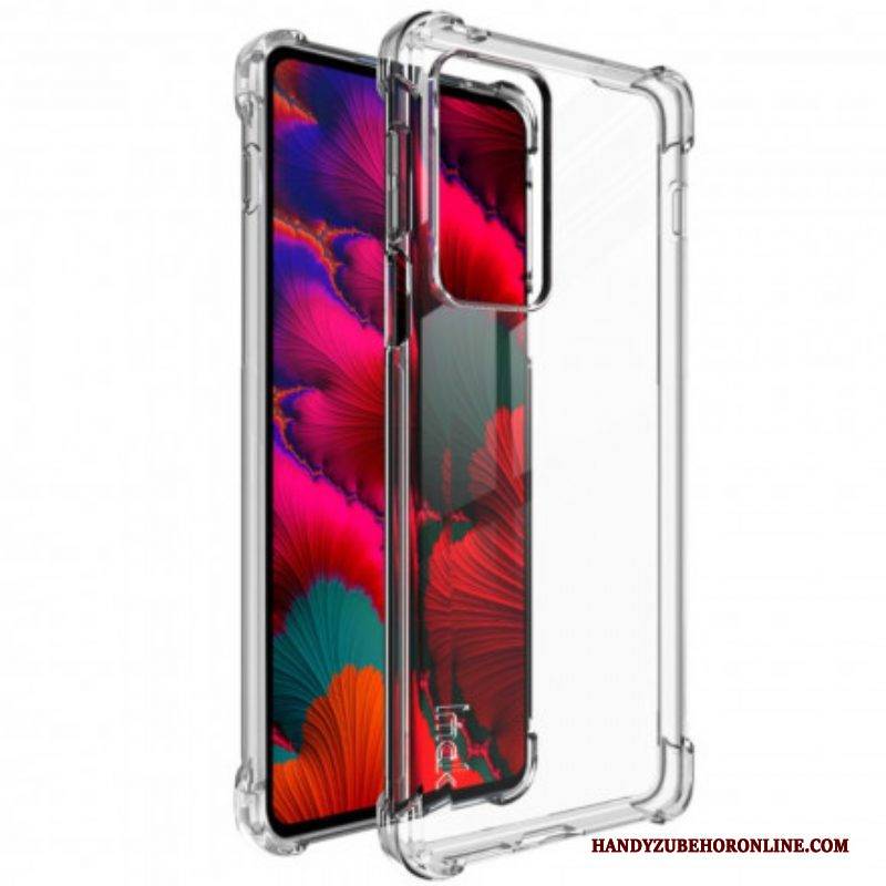 Handyhülle Für Motorola Edge 20 Pro Transparent Mit Imak-siebfolie