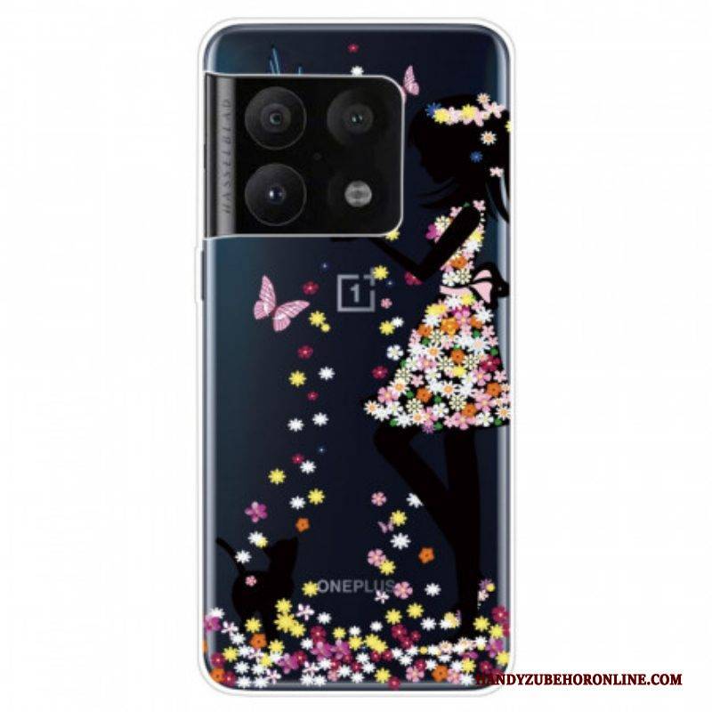 Handyhülle Für OnePlus 10 Pro 5G Blumenmädchen
