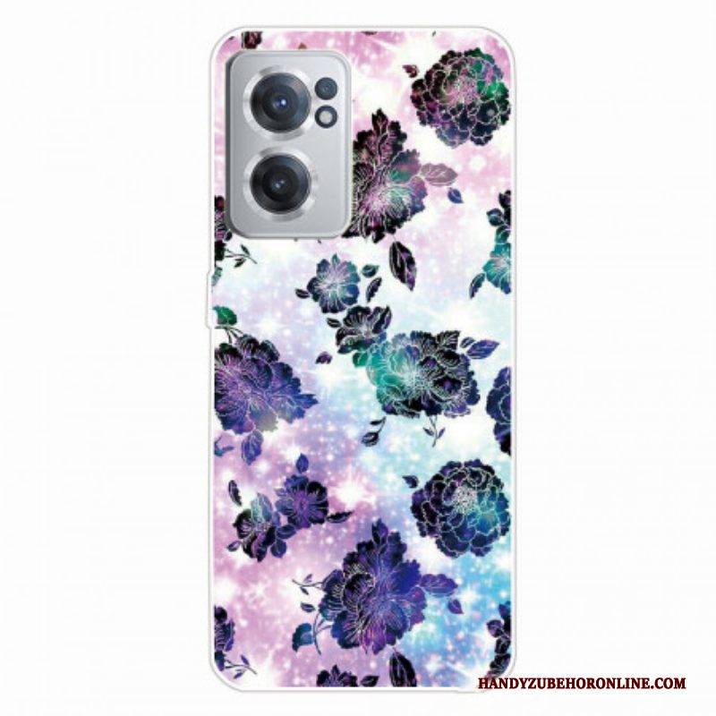 Handyhülle Für OnePlus Nord CE 2 5G Fliegende Blumen