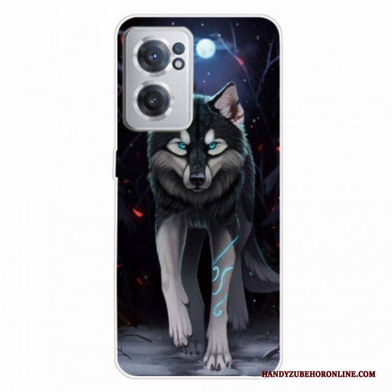 Handyhülle Für OnePlus Nord CE 2 5G Raubtierwolf