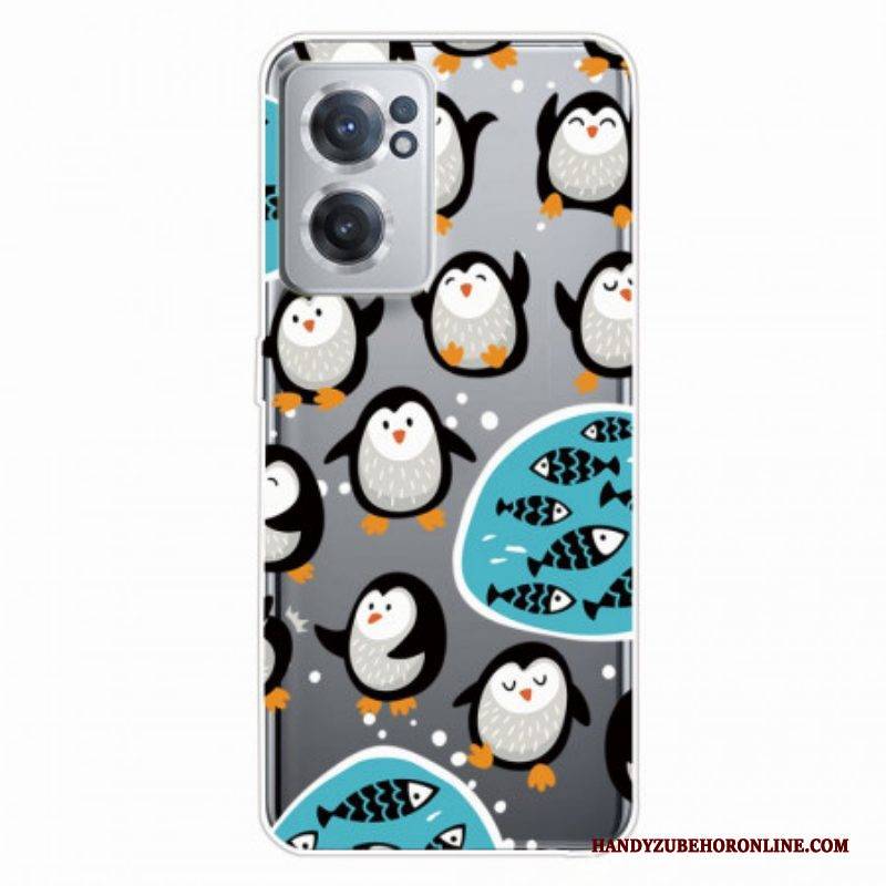 Handyhülle Für OnePlus Nord CE 2 5G Verrückte Pinguine