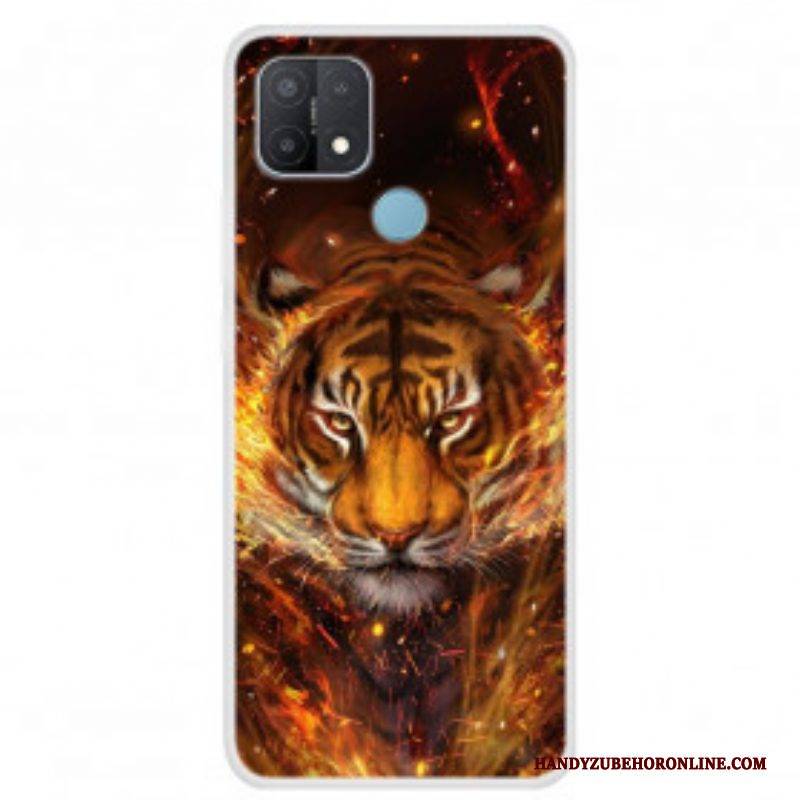 Handyhülle Für Oppo A15 Feuertiger