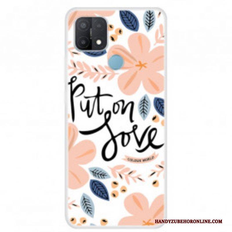 Handyhülle Für Oppo A15 Ziehe Liebe An